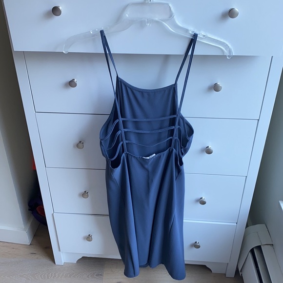 lush navy blue sundress - Picture 2 of 3